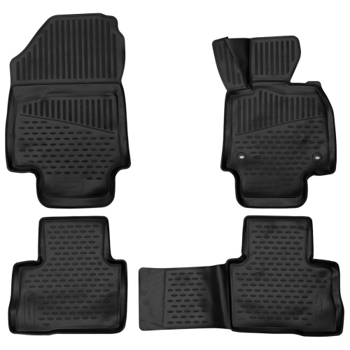 Коврики в салон Toyota RAV4 (XA50) 2018-, полиуретан 3D Element, Черный, П.Р. Арт. ELEMENT3DA0N030210K