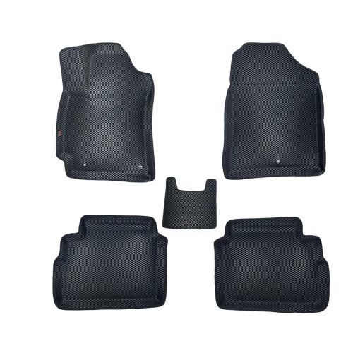 Коврики в салон Hyundai Elantra (AD) 2015-2019, 3D EVA LOCKER, Черный, Арт. EVAHYEL15