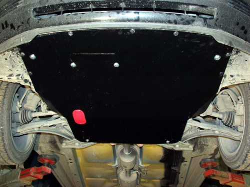 Защита картера двигателя, КПП Mitsubishi Colt (Z30) 2002-2012 Хэтчбэк 3 дв. V-1,1; 1,3; 1,5; 1,5DI-D Арт. 14.0736