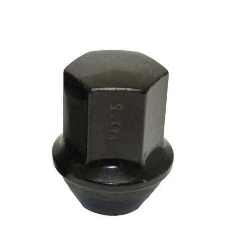 Гайка колеса M14x1.5 Конус h-45.5мм закрытая, Черный, Ключ 22, Арт. CD1445BC