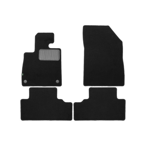 Коврики в салон GAC GS3 2023-, текстильные Klever standart, Черный, Арт. KLEVER02A71252210KH