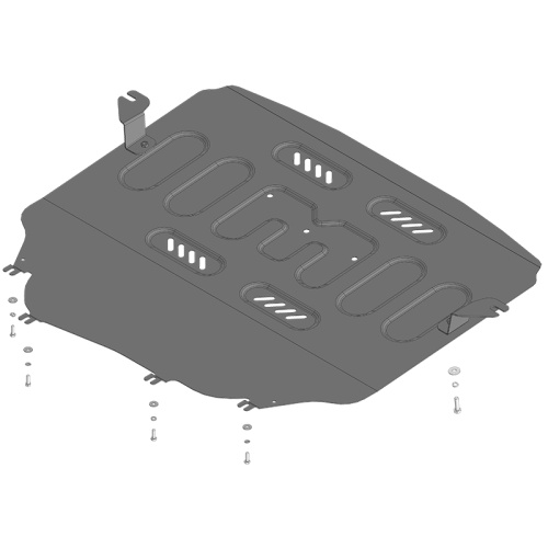 Защита картера двигателя, КПП GAC GS3 2023- Арт. 77805