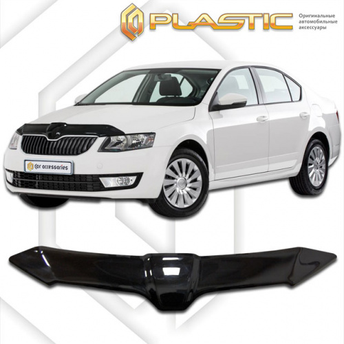 Дефлектор капота Ca-Plastic для Skoda Octavia, арт.2010010109233