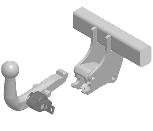 Сцепное устройство (замок) 1500 кг 50x50 AVTOS Арт. K-38-C