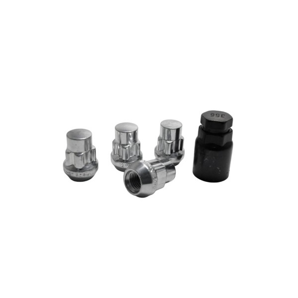 Гайки секретные M12x1.5 Конус h-32мм закрытая, Хром, Ключ 17-19, Арт. 416445H1