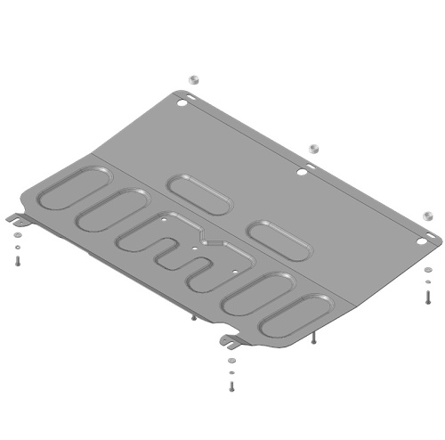 Защита картера двигателя, КПП OMODA S5 2022- V-1.5; 1.5T Арт. 79009