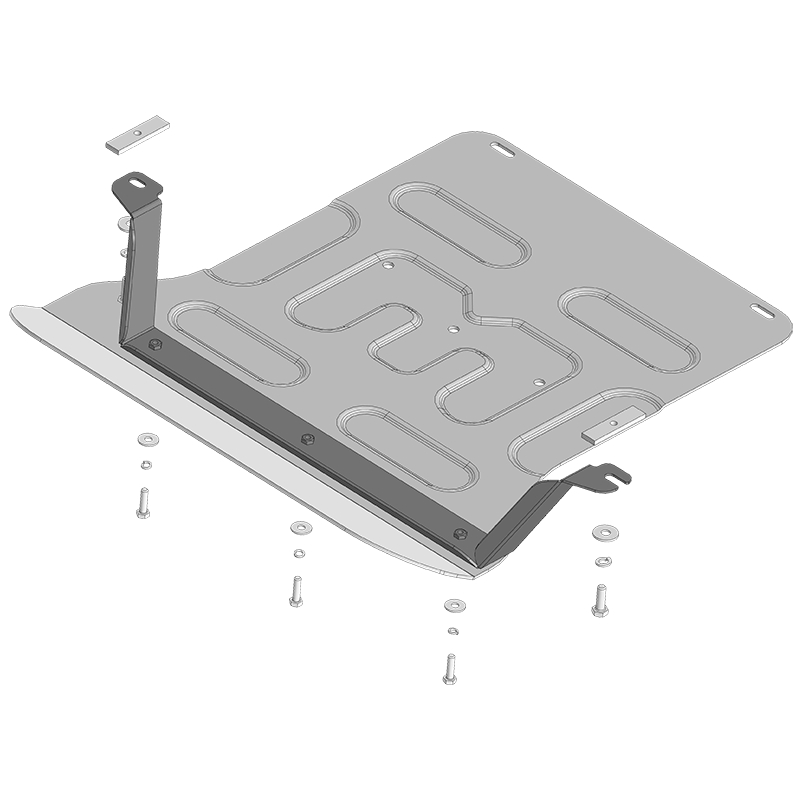 Защита электрического мотора  Voyah Free 2020- ЗАДНЕГО Арт. 348605