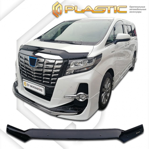 Дефлектор капота Ca-Plastic для Toyota Alphard, арт.CA-1456