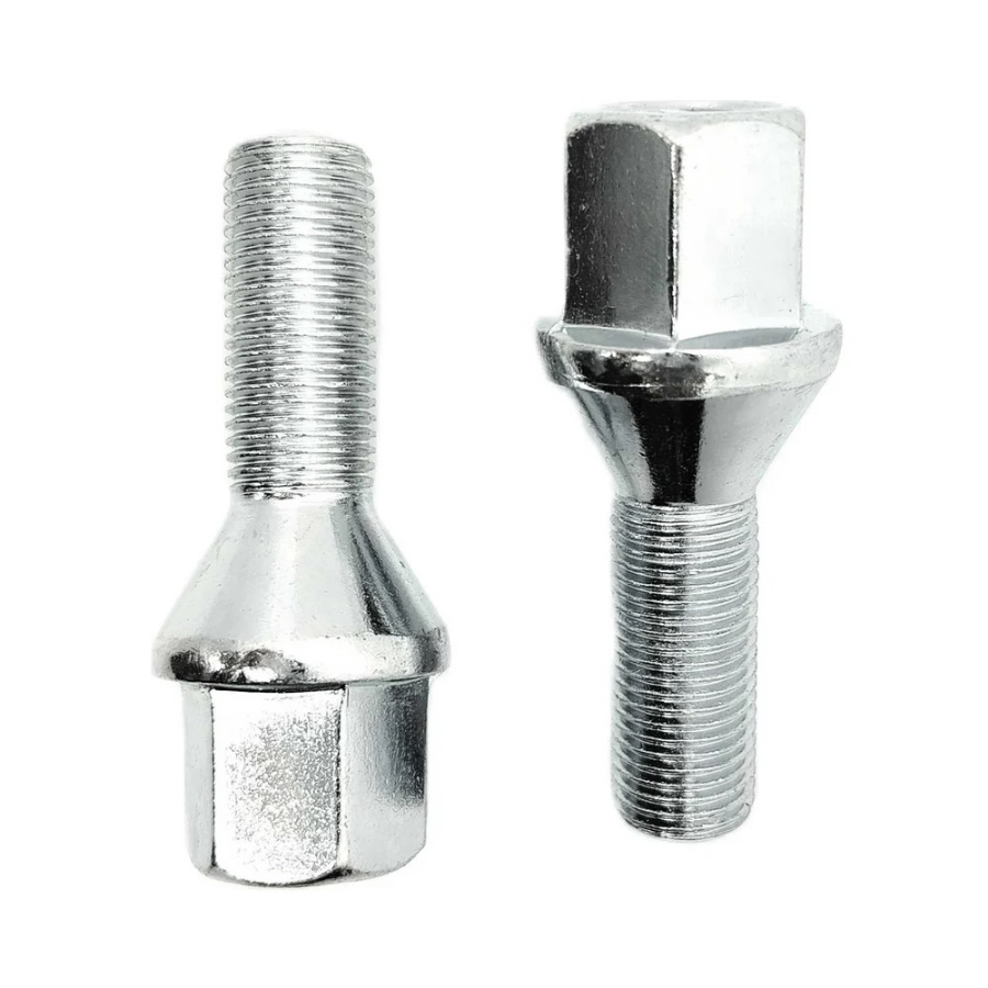 Болт колёсный M12x1.25 Конус L-28мм Хром, Ключ 17, Арт. 172110