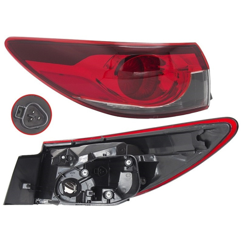 Фонарь задний  Mazda 6 (GJ) 2012-2015 Седан LED, левая (L) Арт. ST2161996LUE