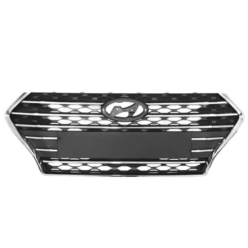 Решетка радиатора  Hyundai Accent (YC) 2017-2020 с хром молдингом, Центр (C) Арт. STHNS2093A0