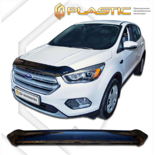 Дефлектор капота Ca-Plastic для Ford Kuga, арт.20100101114030000000000