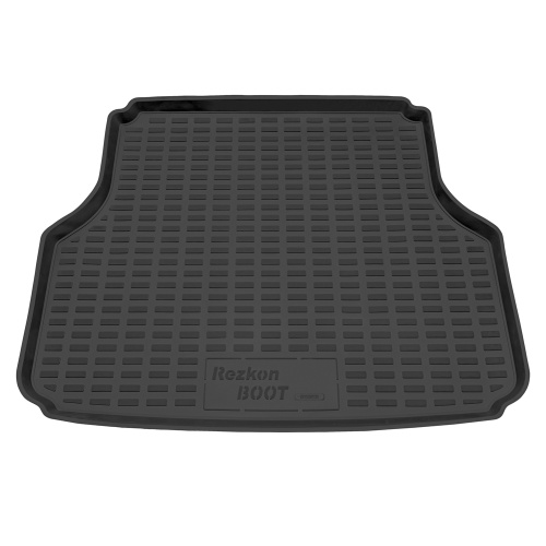 Коврик в багажник Chevrolet Lacetti 2004-2013 Универсал, пластик Rezkon, Черный, Арт. 5012025120