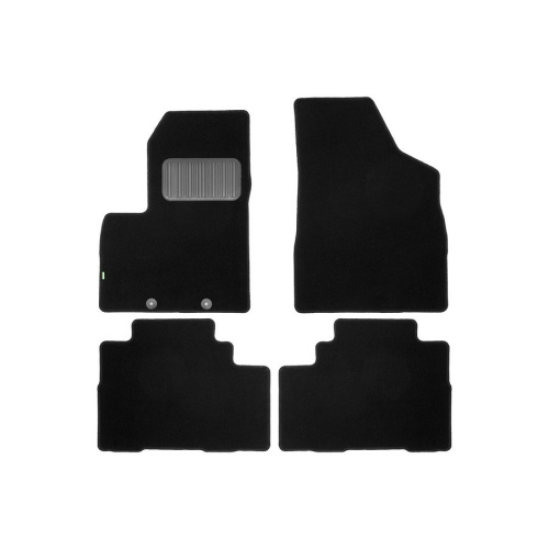 Коврики в салон Forthing Yacht 2022-, ткань Klever standart, Черный, Арт. KLEVER0213700101210KH