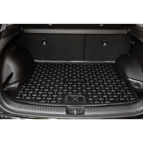 Коврик в багажник BMW 5 (G60) 2023- Седан, полиуретан Seintex, Черный, Арт. 318177