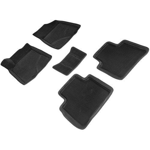 Коврики в салон Nissan Teana (J32) 2012-2014 FL, 3D EVA Seintex "сота", Черный, Арт. 97420