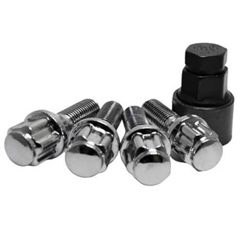 Секретные болты M12x1.25 Конус L-24мм Хром, Ключ 17-19, Арт. 372093H2