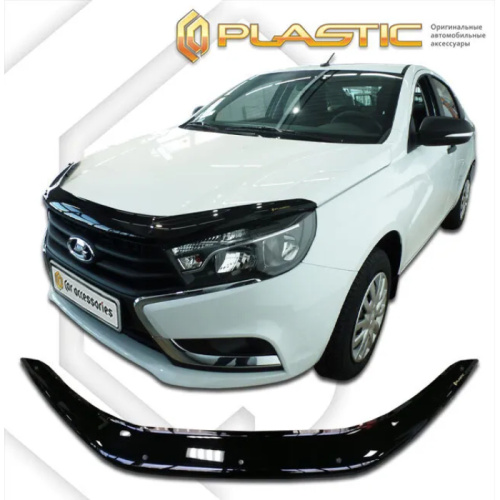 Дефлектор капота Ca-Plastic для LADA (ВАЗ) Vesta, арт.20100101130940000000000