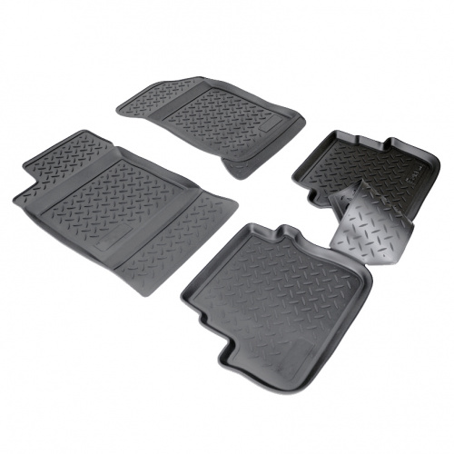 Коврики в салон Great Wall Safe  (G5) 2001-2010, полиуретан Norplast, Черный, Арт. NPLPO2977