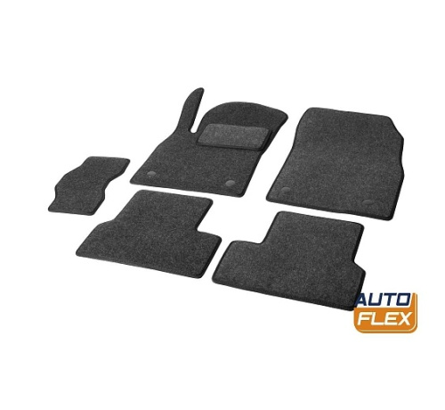 Коврики в салон Chevrolet Cruze 2008-2012 Седан, ткань AutoFlex Business, Графит, Арт. 5130301