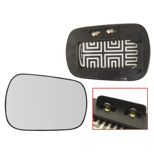 Зеркальный элемент  Ford Fiesta (MK5) 2002-2005 3 дв. Обогрев/ сферическое, справа (R) Арт. ST1210050