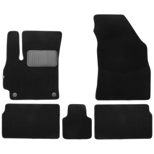 Коврики в салон OMODA C5 2022-, ткань Klever premium, Черный, Арт. KLEVER0512000122110KH