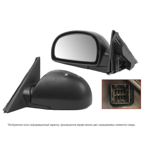 Зеркало боковое  Hyundai Accent Тагаз 1999-2012 Седан Рег-ка/5конт, слева (L) Арт. STHN04940D2