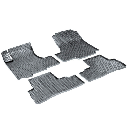 Коврики в салон Honda CR-V  2006-2009, резина Seintex "сетка", Черный, Арт. 00531