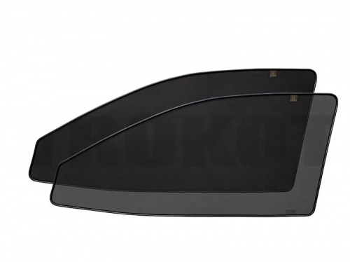 Каркасные шторки Kia Sorento  (XM) 2009-2012, на передние двери "PREMIUM", 2 шт, Арт. TR0497-01