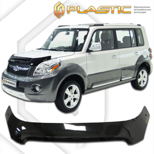 Дефлектор капота Ca-Plastic для Great Wall Hover M2, арт.CA-815
