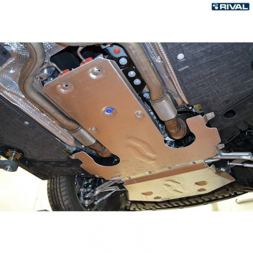 Защита КПП Mercedes S (W222) 2013-2017 V - 500; задний привод Арт. 333.3913.1