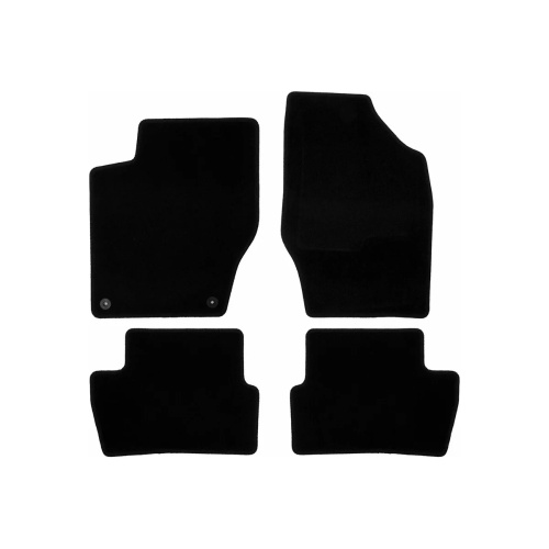 Коврики в салон Jetour T2 2023-, текстильные Klever эконом, Черный, 4WD Арт. KLEVER0112700601200K