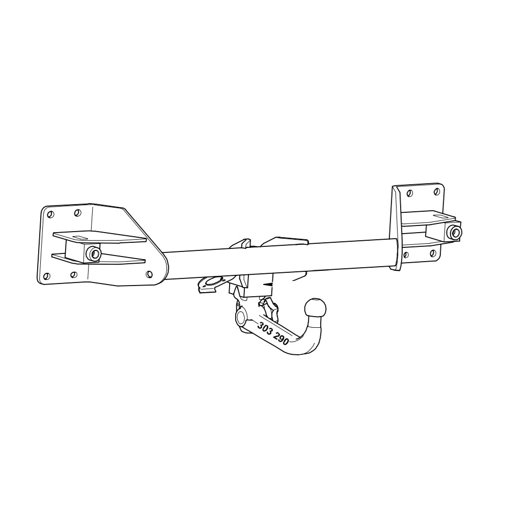 Фаркоп BMW X6 (E71) 2007-2012 WESTFALIA Арт. 303290600001