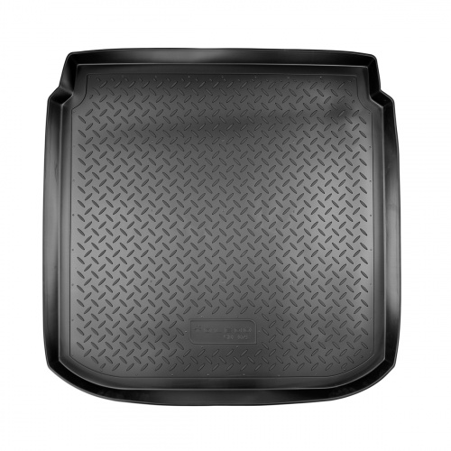 Коврик в багажник SEAT Toledo (5P) 2004-2009, полиуретан Norplast, Черный, Арт. NPLP8071