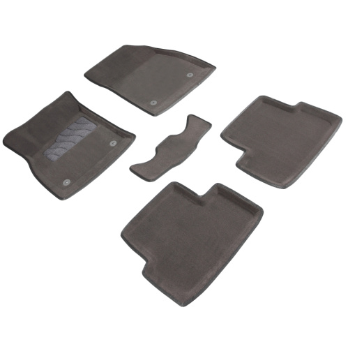 Коврики в салон Chevrolet Cruze 2008-2012 Седан, 3D ткань Seintex , Серый, Арт. 82190