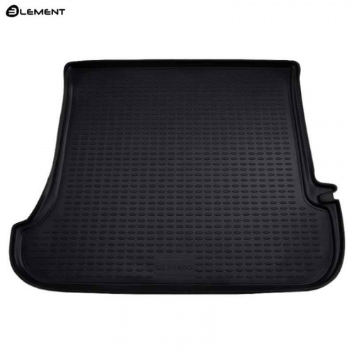 Коврик в багажник Toyota Land Cruiser Prado (J120) 2002-2007 5 дв., полиуретан Element, Черный, Арт. NLC.48.01.B13