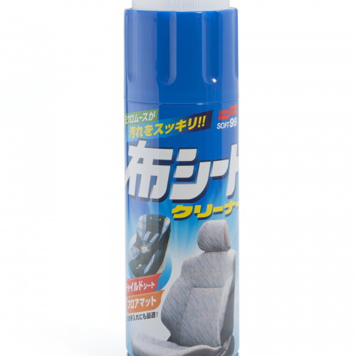 Сухая химчистка "Пенная" с щёткой-крышкой (аэрозоль) Fabric Cleaner, объём 420 мл, арт. 02051
