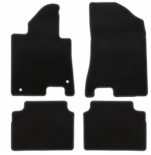 Коврики в салон JAC JS4 2020-, текстильные Klever эконом, Черный, Арт. KLEVER0112600201200K