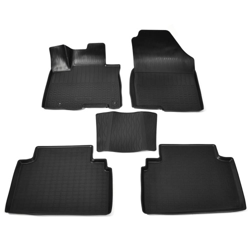 Коврики в салон Hyundai Tucson (NX4) 2020-, полиуретан 3D Norplast, Черный, Арт. NPA11C31734