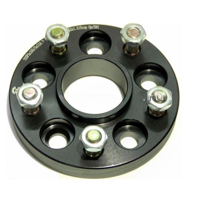 Проставка 20SP5105/5114.3-56.6/67.1(STUD12x1.5) Step Black STARLEKS