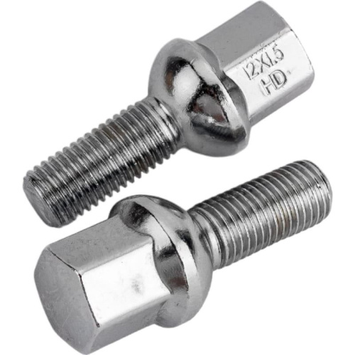 Болт колёсный M12x1.5 Сфера L-27мм Хром, Ключ 17, SR12 Арт. 951CH-BX5