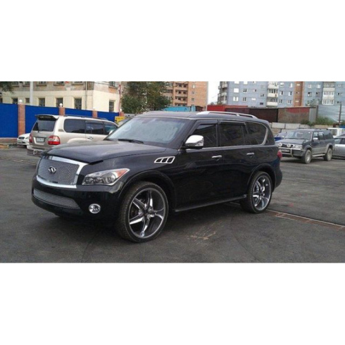 Дефлектор капота SIM для Infiniti QX56, арт.SINQX1012