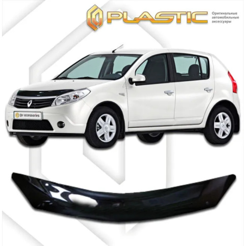 Дефлектор капота Ca-Plastic для Renault Sandero, арт.20100101048320000000000