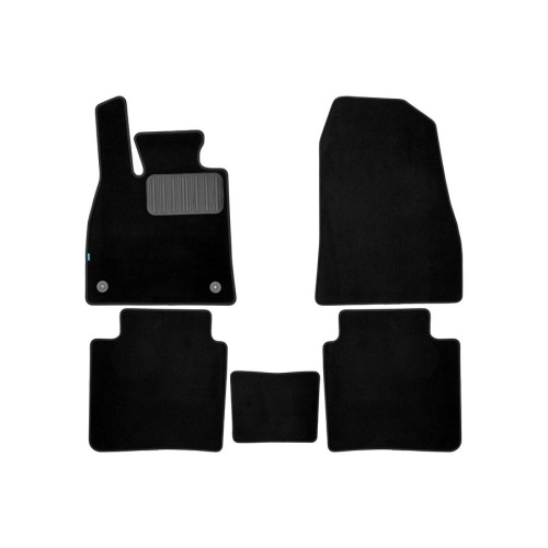 Коврики в салон Hongqi H5 2022-, ткань Klever premium, Черный, Арт. KLEVER0511600522110KH