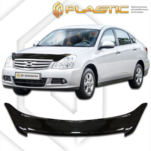 Дефлектор капота Ca-Plastic для Nissan Almera, арт.2010010108571
