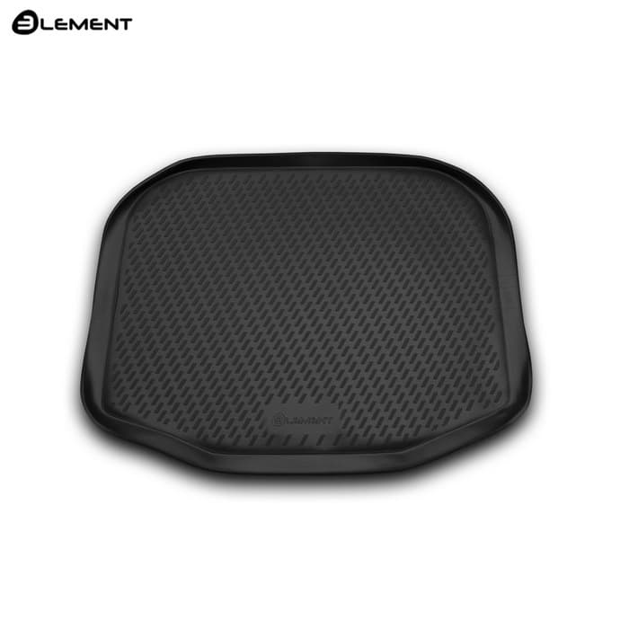 Коврик в багажник Ford Explorer (U502) 2010-2016, полиуретан Element, Черный, короткий, сложенный 3 ряд Арт. CARFRD00008
