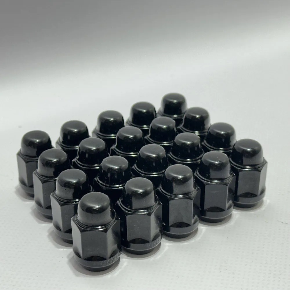 Гайка колеса M14x1.5 Конус h-35мм закрытая, Черный хром, Ключ 19, Арт. 801448HT/BC