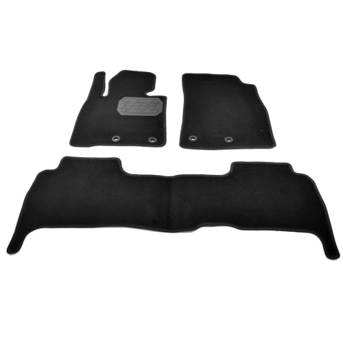Коврики в салон Toyota Land Cruiser 200 2012-2015 FL1, ткань Norplast, Черный, Арт. NPL-VTe-880-414