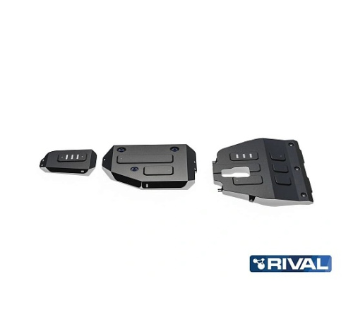 Защита картера двигателя, КПП Hyundai Santa Fe (TM) 2020-2024 FL V - 2.2d; 2.5; 3.5 4WD Арт. ZZZ28531