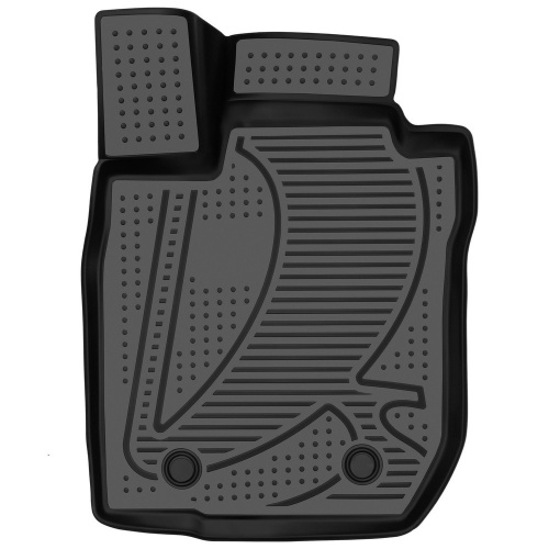 Коврики в салон LADA Largus 2012-2021 Универсал, полиуретан 3D Element, Черный, передний левый Арт. F120250E1.FL